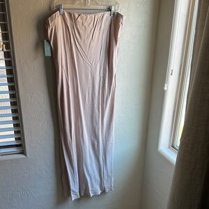 Anthropologie Tilda Neutral Maxi Skirt